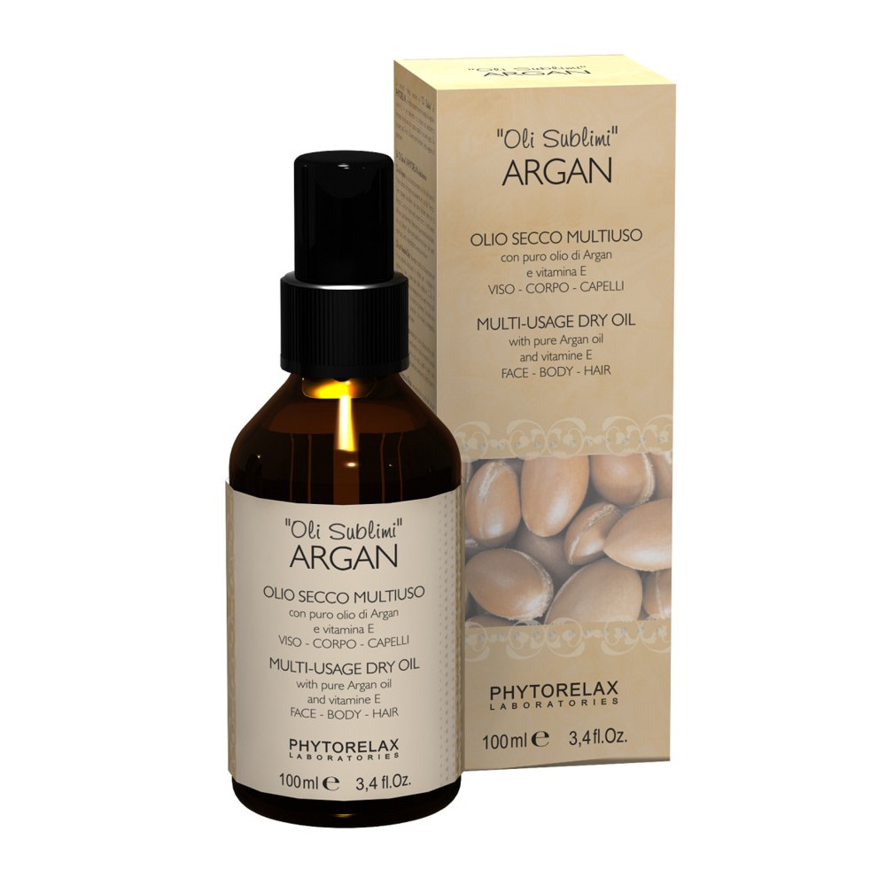 Phytorelax Oli Sublimi Argan Olio Secco Multiuso 100ML 