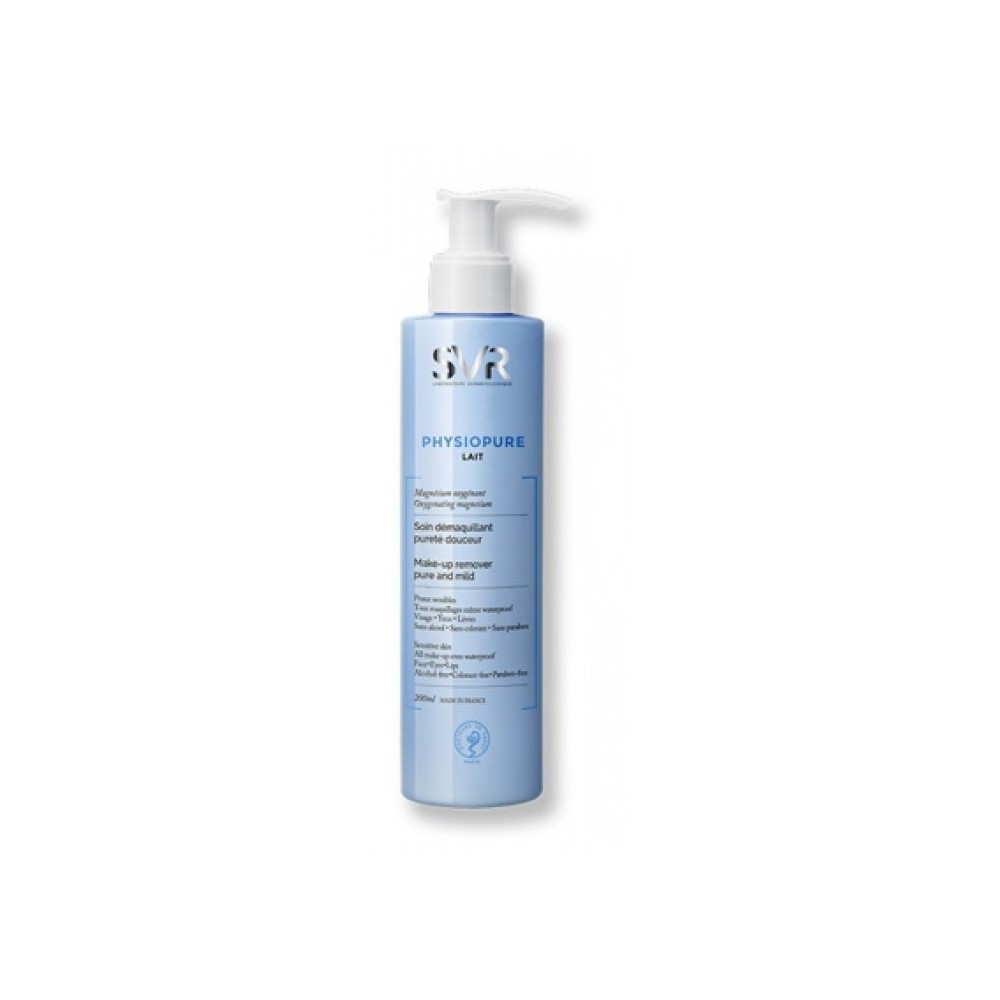 SVR Physiopure Latte Detergente Struccante Per Pelle Secca 200 ml 