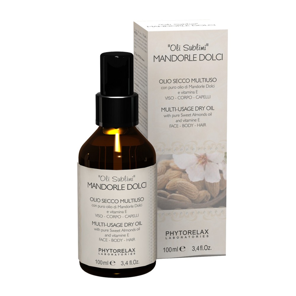 Phytorelax Oli Sublimi Mandorle Dolci Olio Secco Multiuso 100ML 
