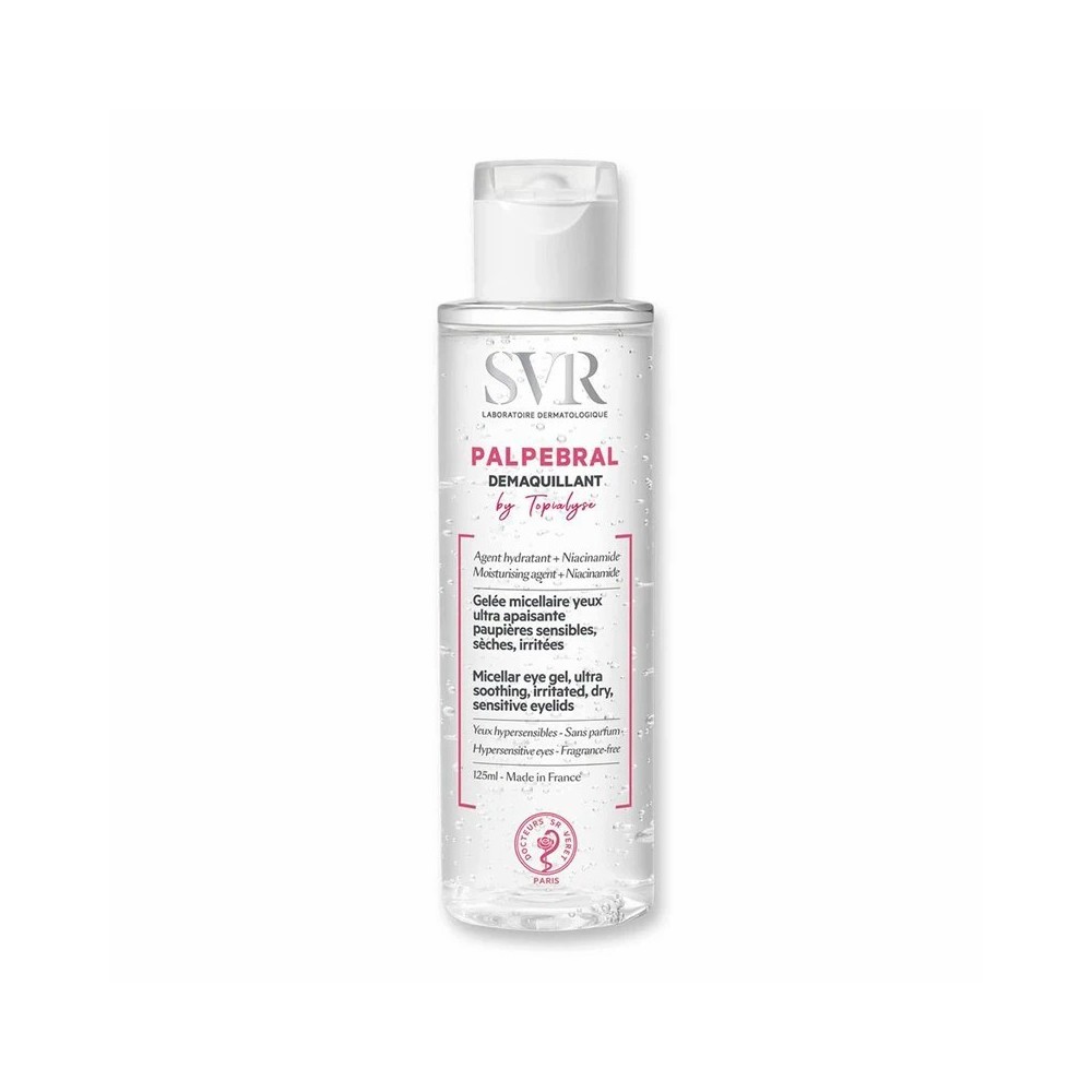 SVR Topialyse Palpebral Gel Micellare Struccante Occhi Ultra-Lenitivo 125 ml 