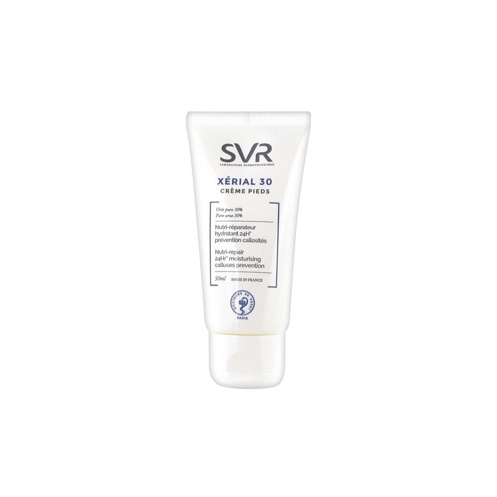 SVR Xerial 30 Crema Piedi Nutri-Riparativa Idratante 24H 50 ml 