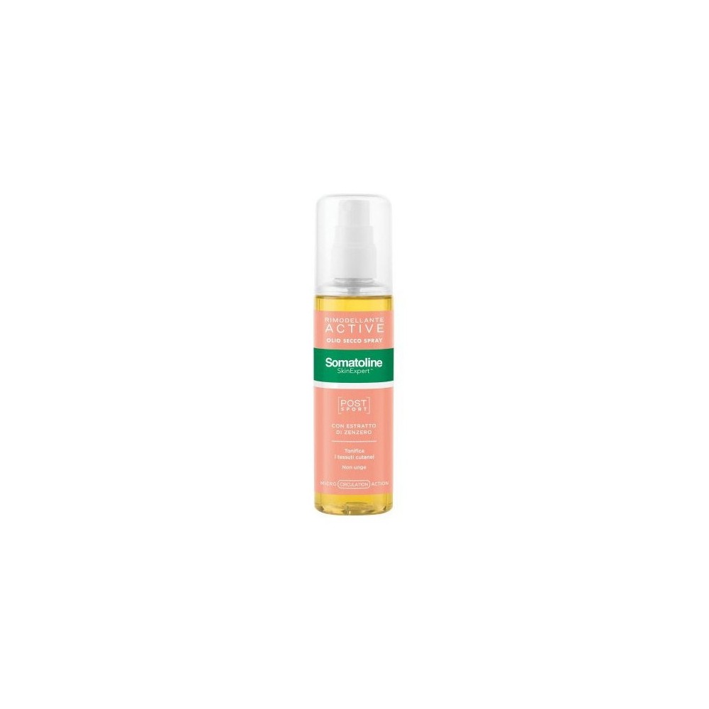 Somatoline Rimodellante Active Olio Secco Spray Post-Sport 125 ml 
