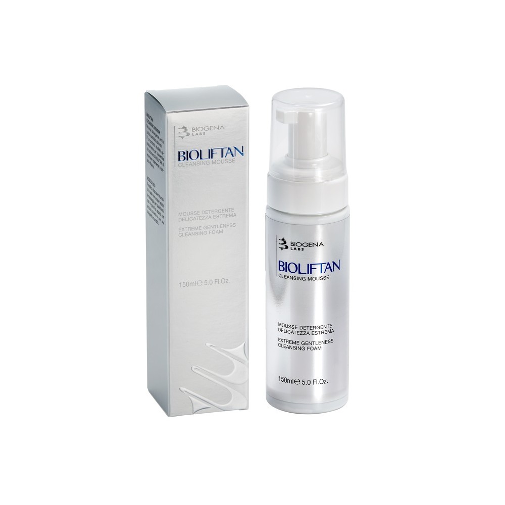 Biogena Bioliftan Cleansing Mousse Detergente Viso Quotidiano 150 ml 
