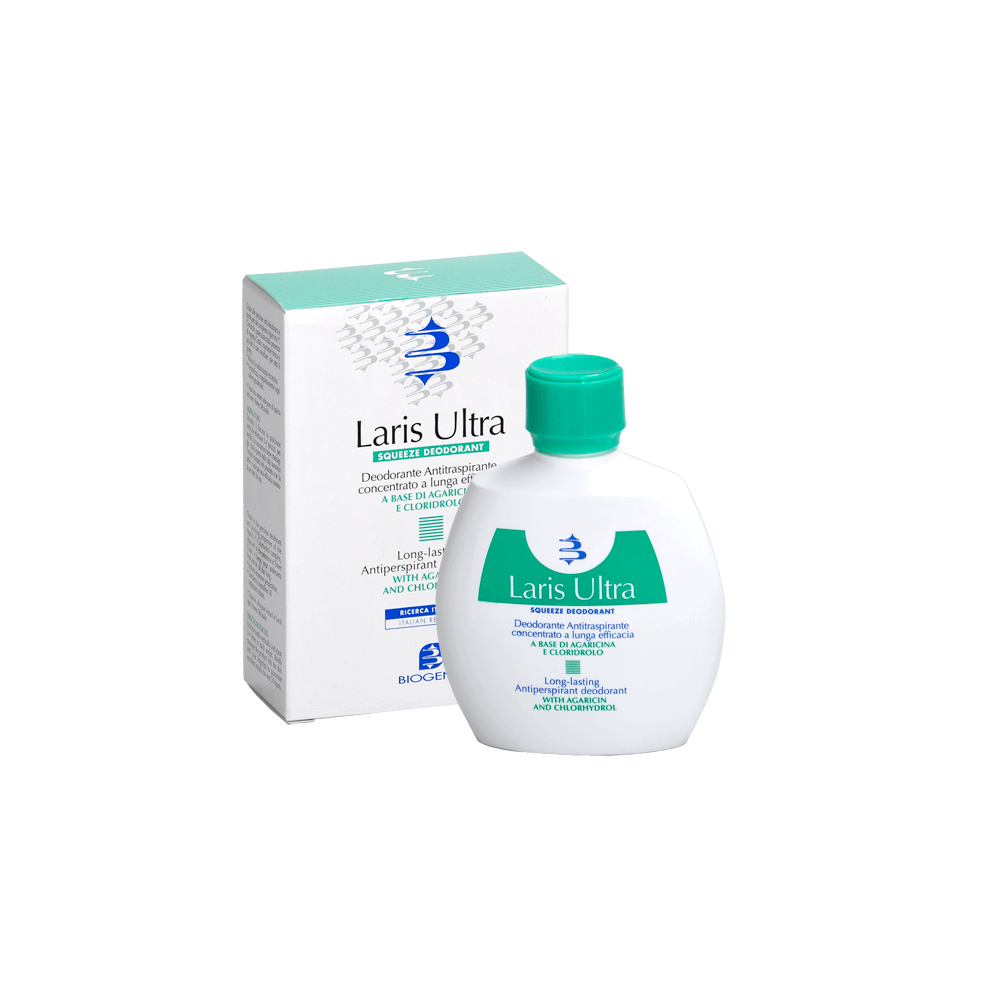 Biogena Laris Ultra Deodorante Squeeze Concentrato Antitraspirante 50 ml 
