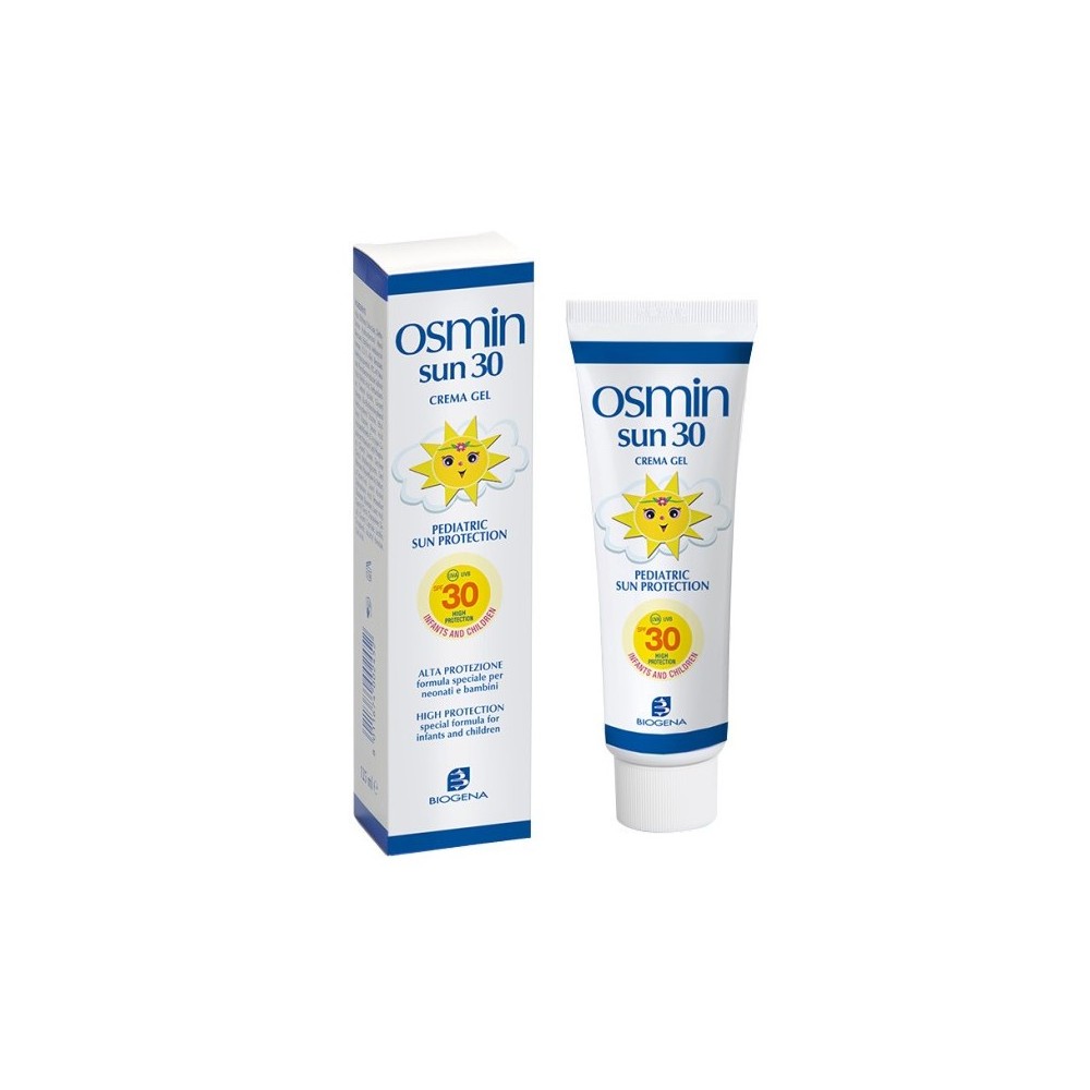 Biogena Osmin Sun SPF30 Crema Gel Solare Per Neonati E Bambini 90 ml 