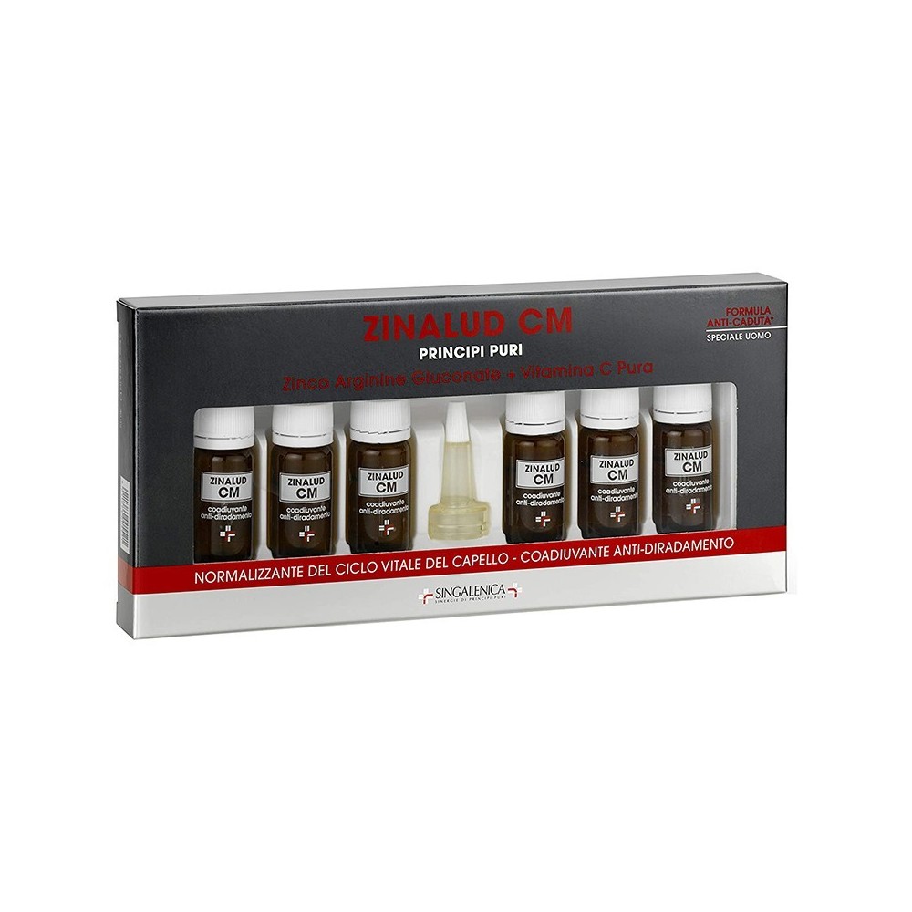 Biogena Zinalud CM Uomo Trattamento In Fiale Anti-Diradamento 6 fiale 