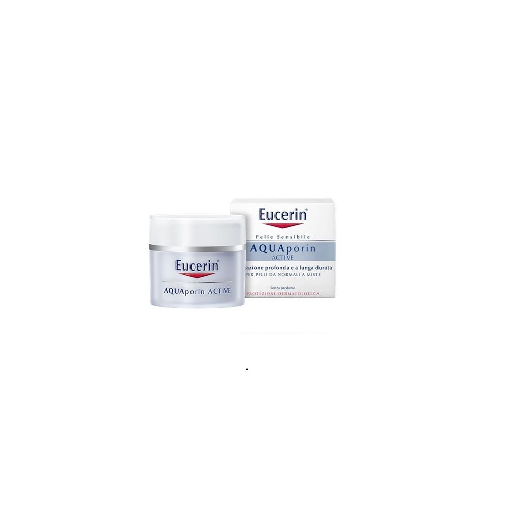 Eucerin AQUAporin Active Light Crema Viso Idratante Per Pelli Normali E Miste 50 ml 