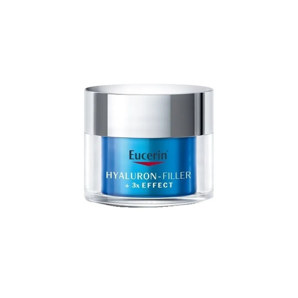 Eucerin Hyaluron-Filler + 3x Effect Booster Idratante Notte Rimpolpante 50 ml 