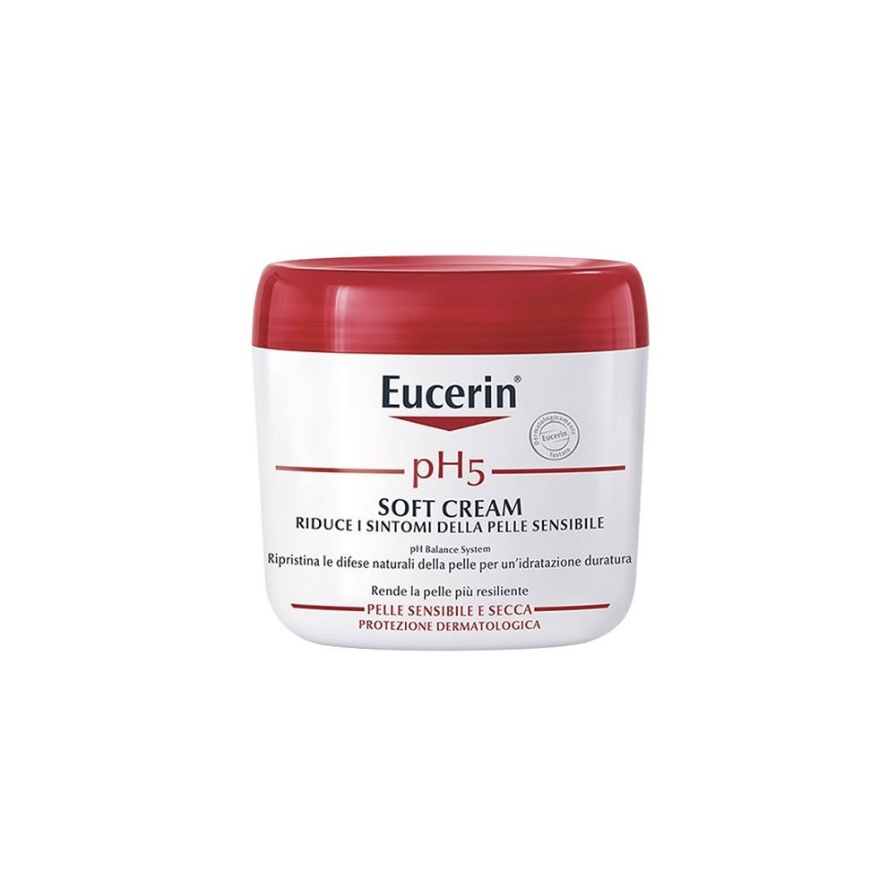 Eucerin PH5 Soft Cream Crema Idratante Calmante Per Pelle Sensibile 450 ml 