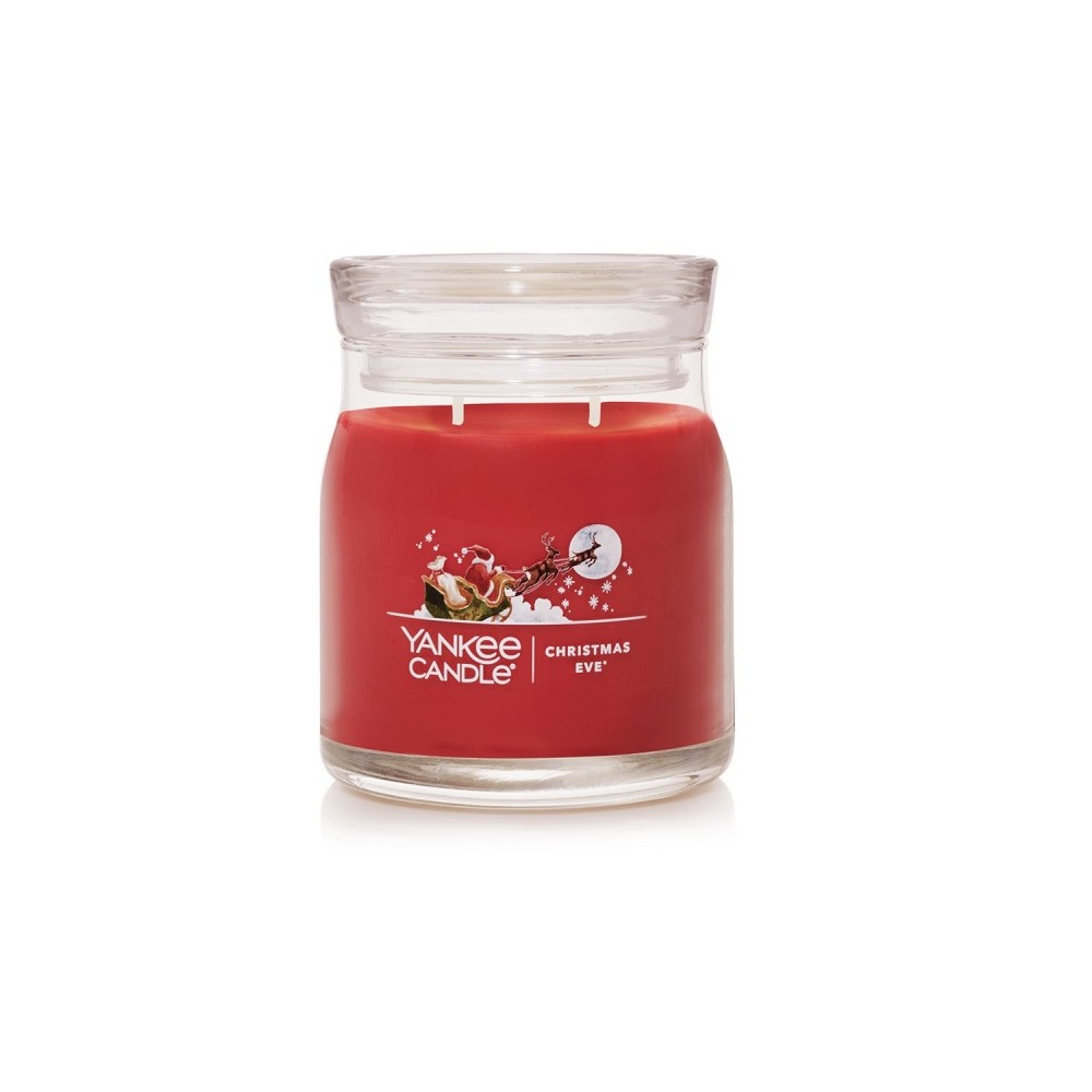 Yankee Candle Candela Profumata In Giara Media Christmas Eve 368 gr 