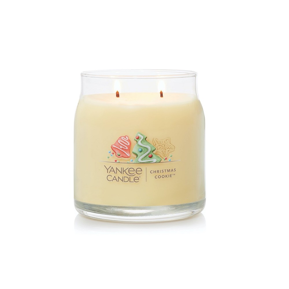 Yankee Candle Candela Profumata In Giara Media Christmas Cookie 368 gr 