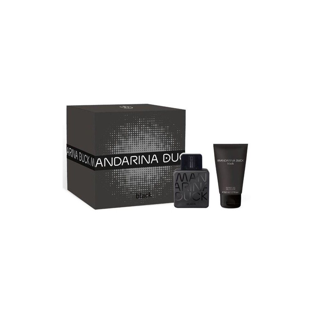 Mandarina Duck Black Eau De Toilette 100 ml + Shower Gel Cofanetto 