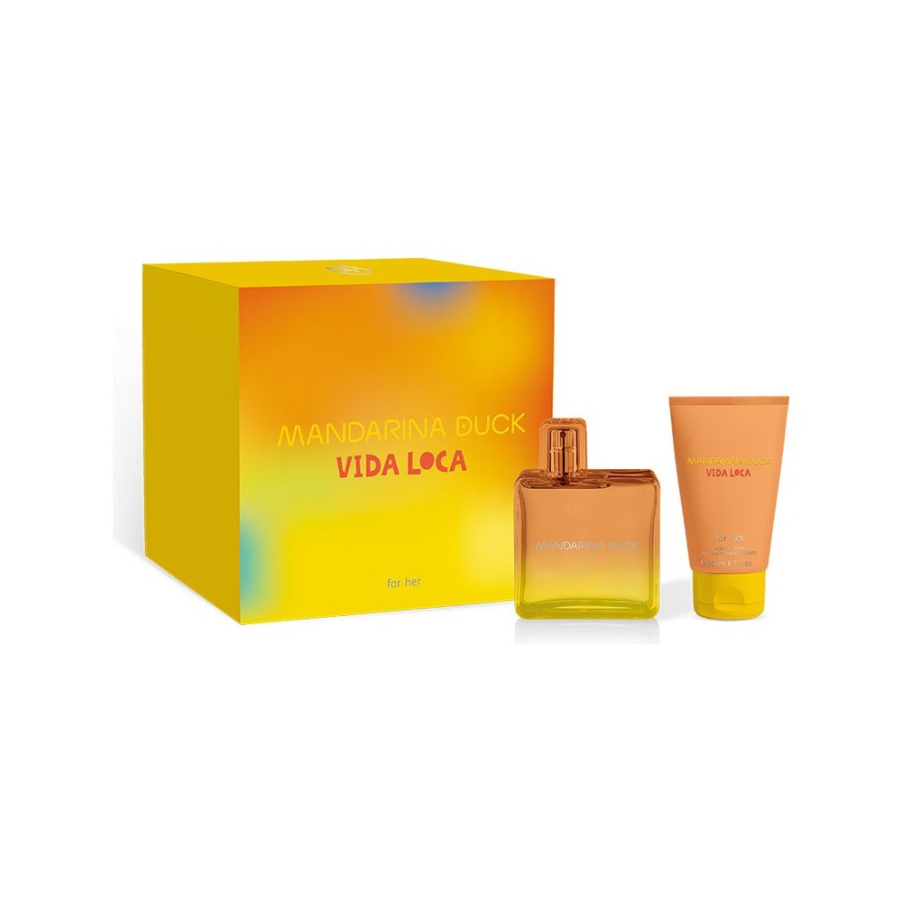 Mandarina Duck Vida Loca For Her 100 ml + Body Lotion Cofanetto 