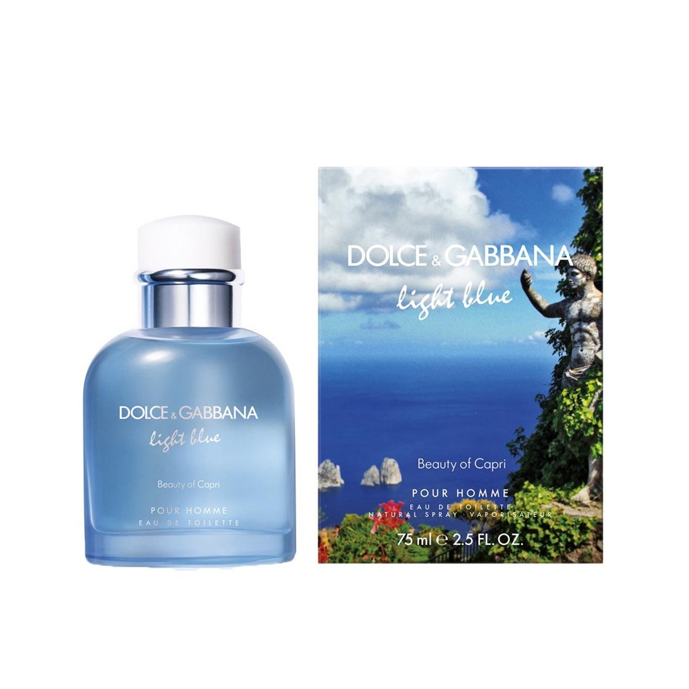 Dolce & Gabbana Light Blue Pour Homme Beauty of Capri Eau De Toilette 125ML 