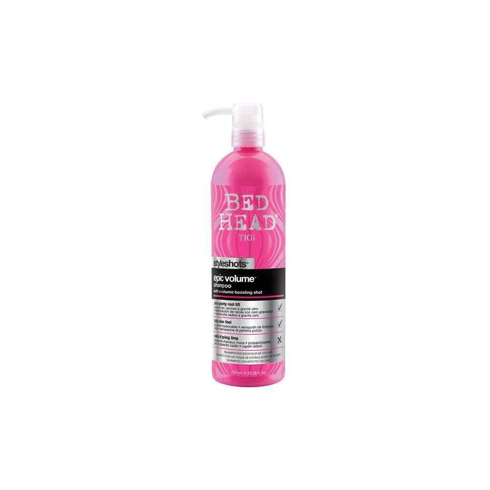 Tigi Bed Head Styleshots Epic Volume Shampoo 750ML 