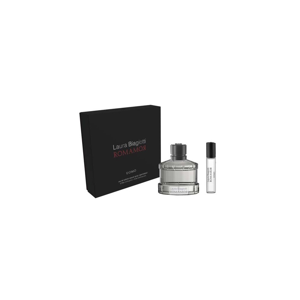 Laura Biagiotti Romamor Uomo 75 ml Cofanetto 