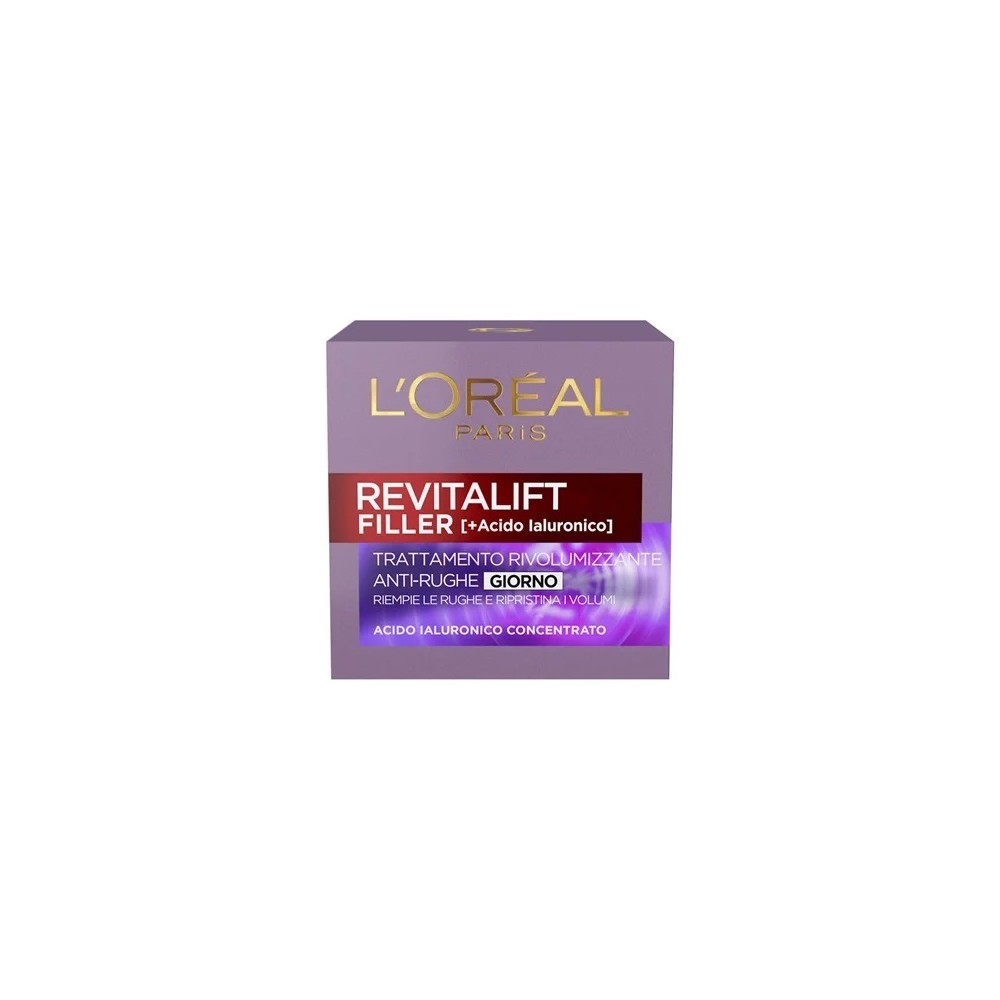 L'Oreal Paris Revitalift Filler Crema Viso Antirughe Rivolumizzante 50ML 