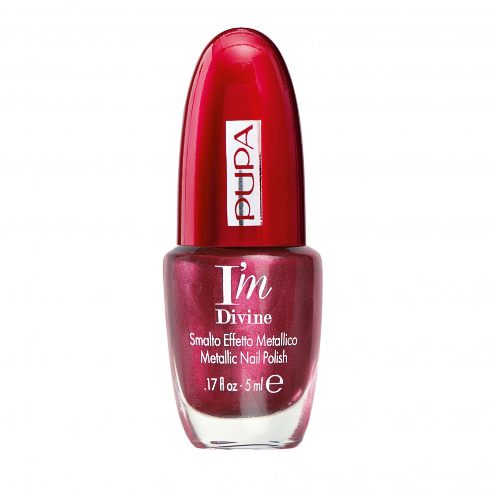 Pupa I'm Divine Smalto Effetto Metallico - 002 Celestial Ruby 