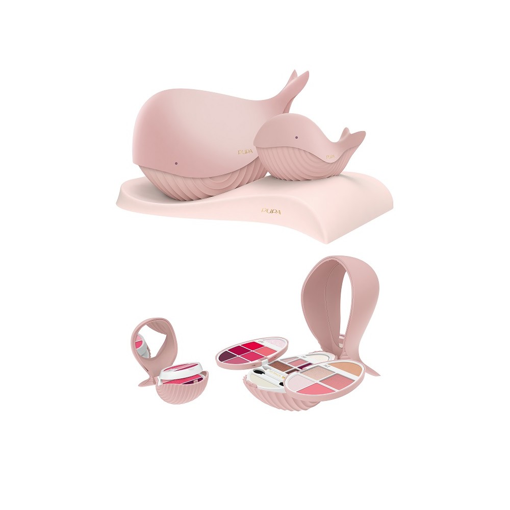 Pupa Whale 1 + Whale 4 Rosa Cofanetto 