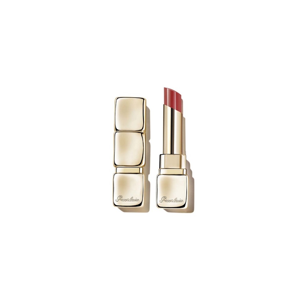 Guerlain KissKiss Shine Bloom Lipstick - 709 Petal Red 