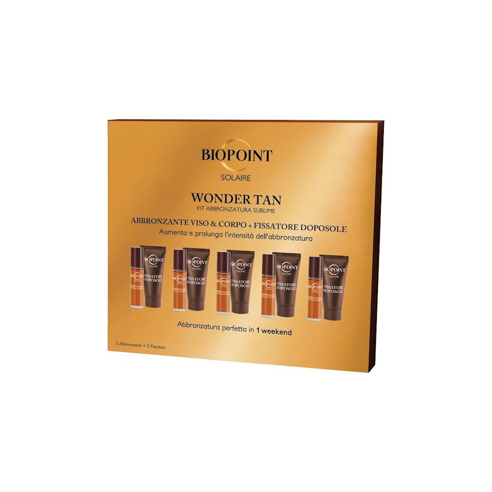 Biopoint Solaire Kit Olio spf6 & Fissatore Doposole 