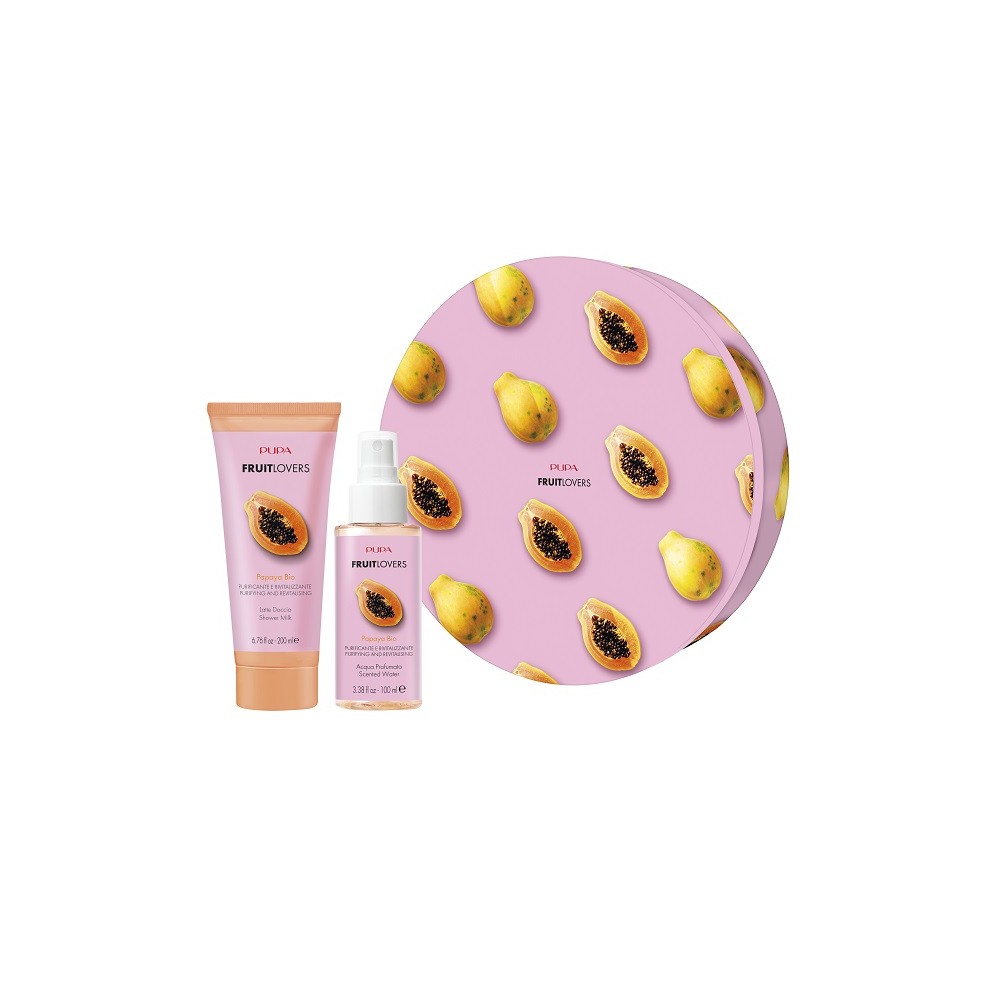 Pupa Fruit Lovers Papaya Latte Doccia e Acqua Profumata Kit 