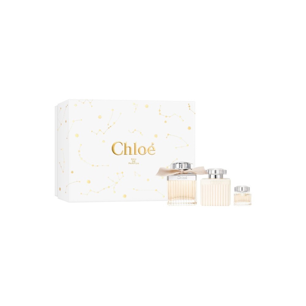 Chloe Chloé Eau De Parfum 75 ml + 5 ml + Body Lotion Cofanetto 