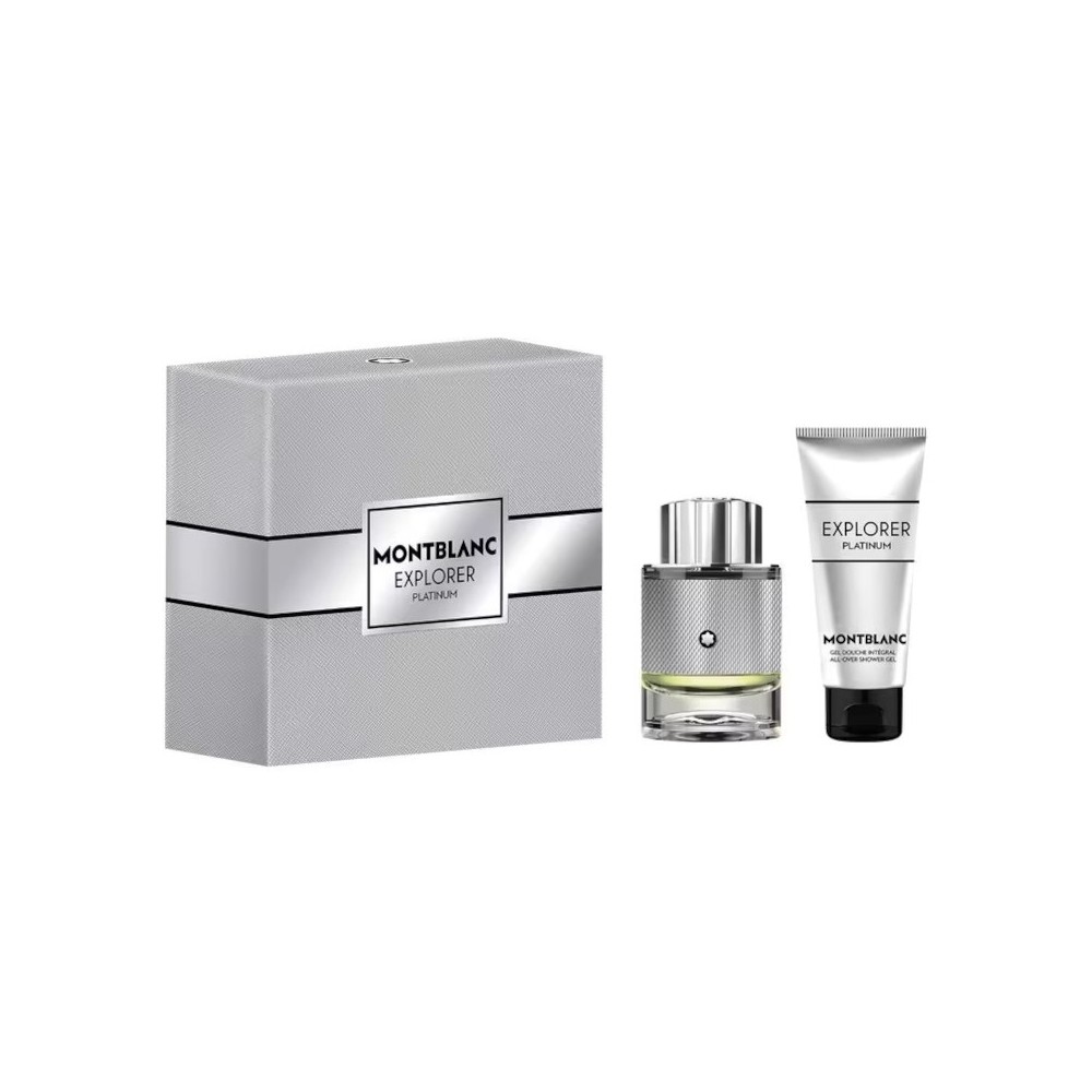 Mont Blanc Explorer Platinum 60 ml + Shower Gel Cofanetto 