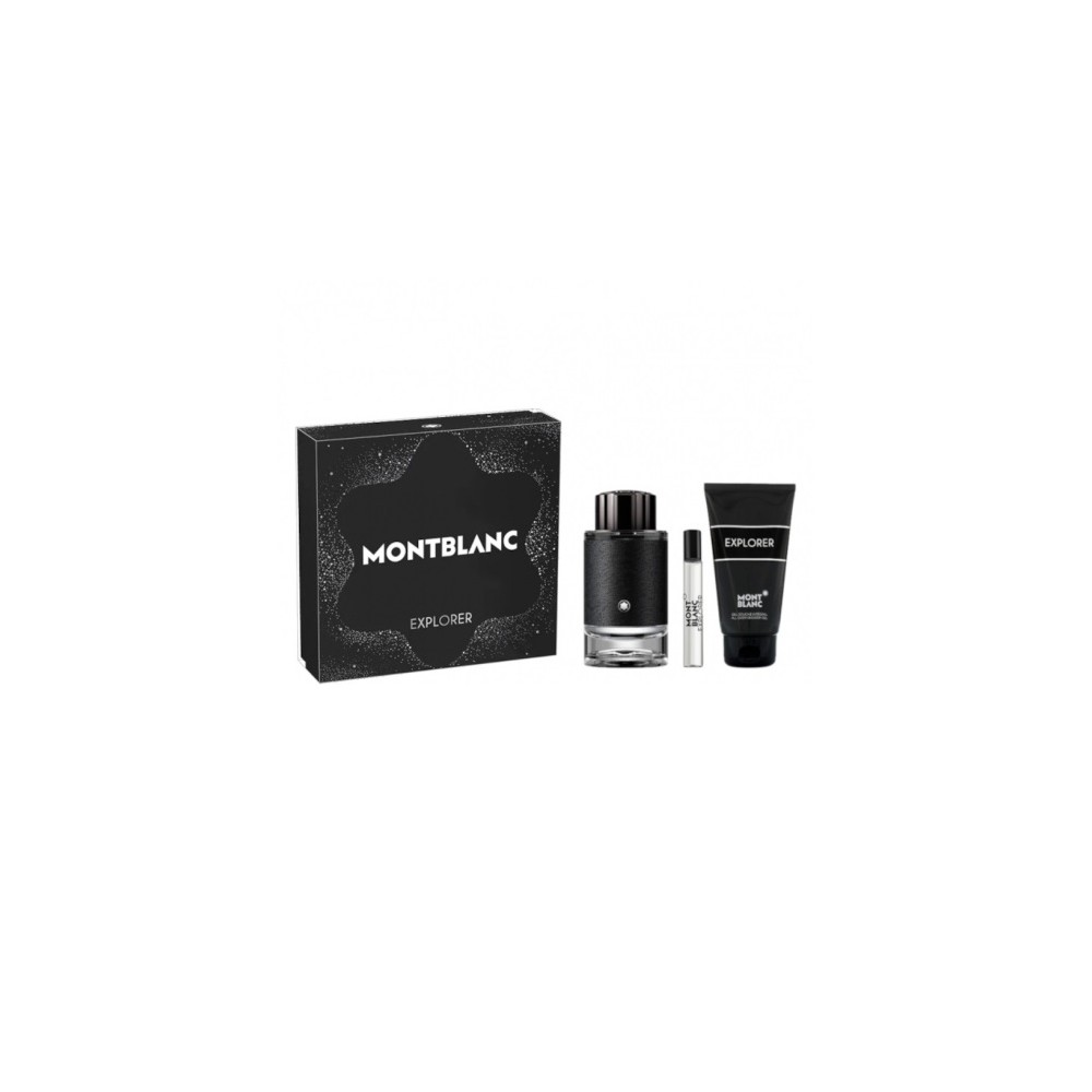 Mont Blanc Explorer 100 ml + 7,5 ml + Shower Gel Cofanetto 