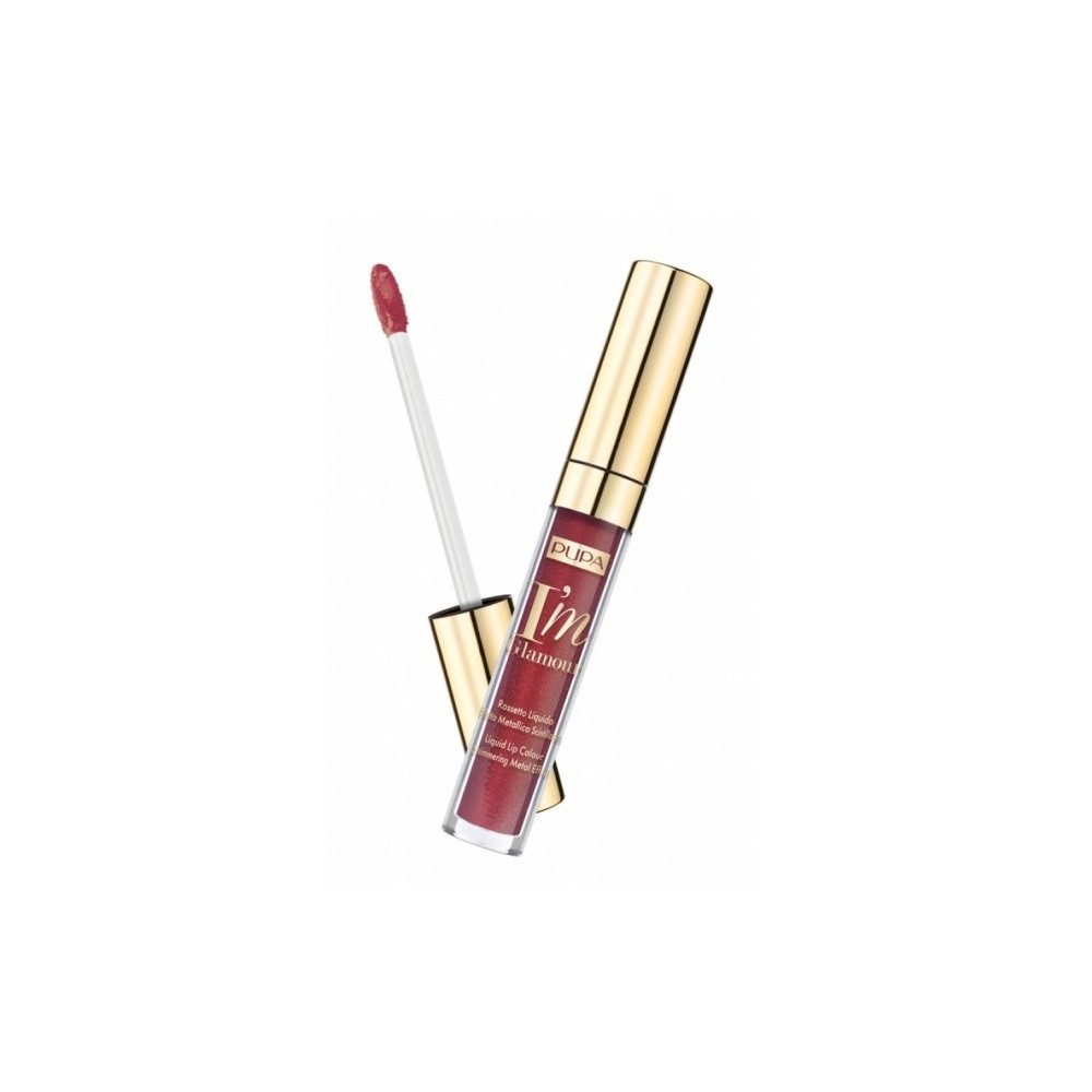 Pupa I'm Glamour Liquid Lipstick 012 Intense Red 