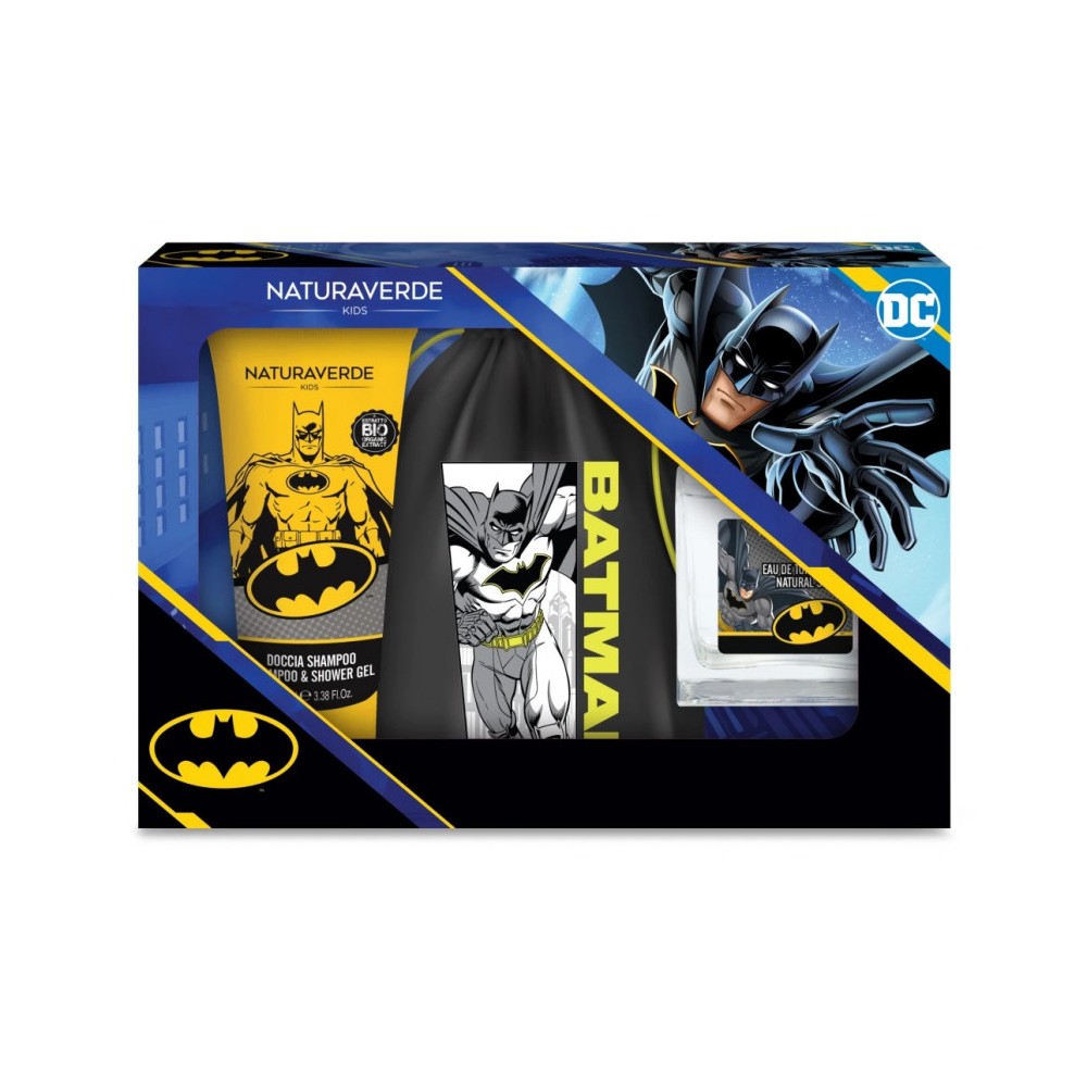 Naturaverde Batman Eau De Toilette 50 ml + Doccia Shampoo 100 ml + Zainetto 