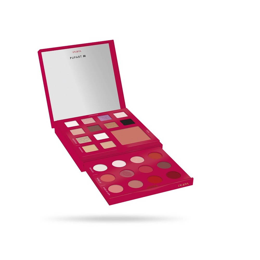 Pupa Pupart M - Red Palette Make-Up Viso 