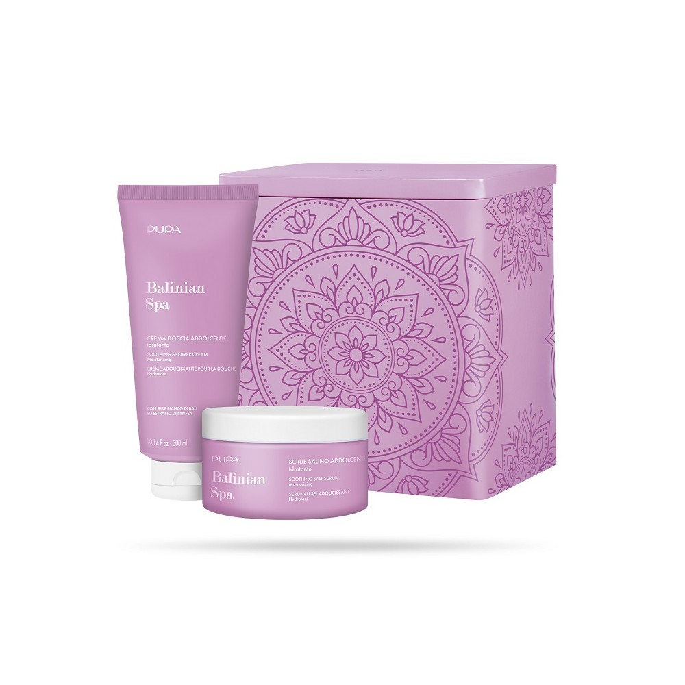 Pupa Balinian Spa Kit 1 Scrub Salino + Crema Doccia Addolcente 