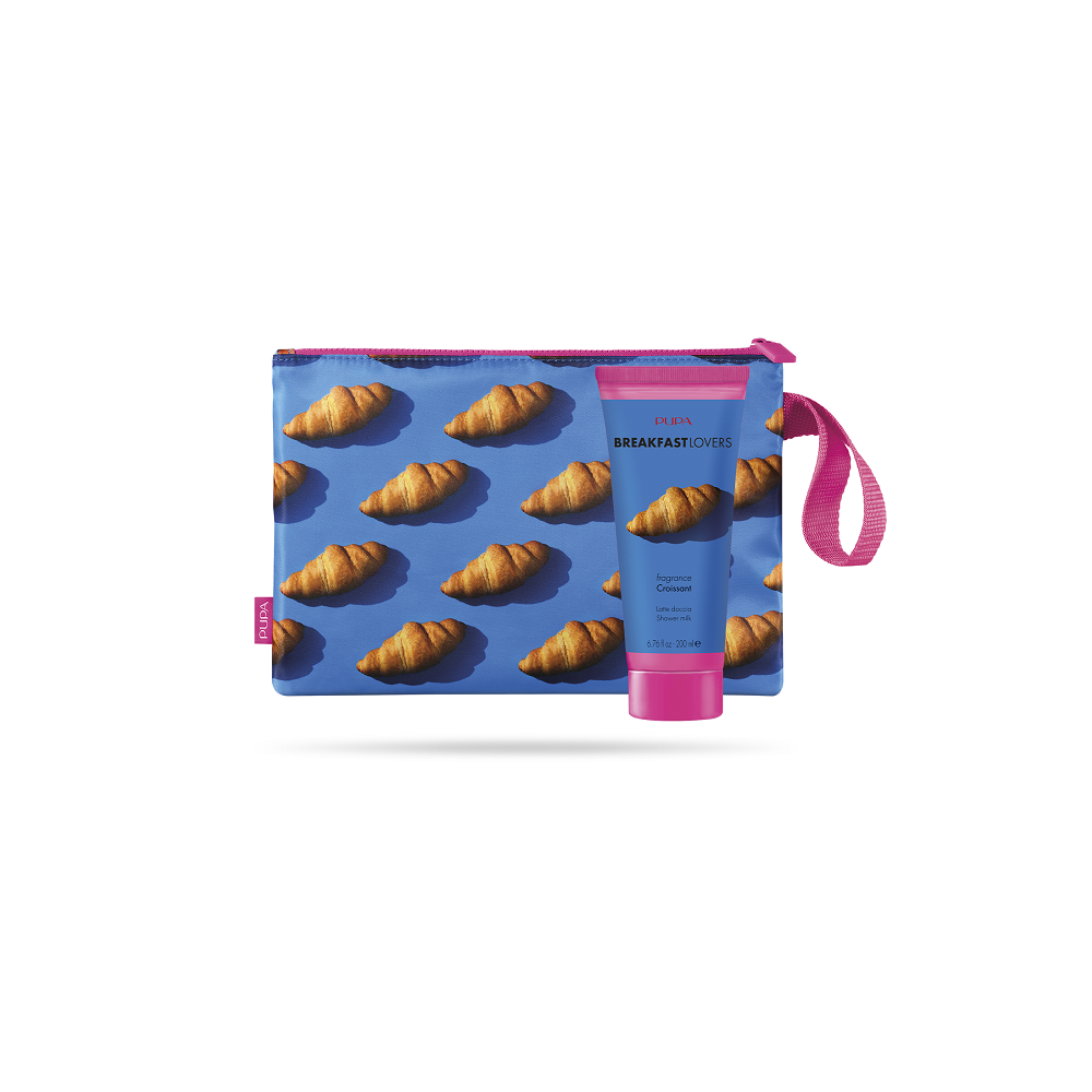 Pupa Breakfast Lovers Latte Doccia + Pochette 02 Croissant 