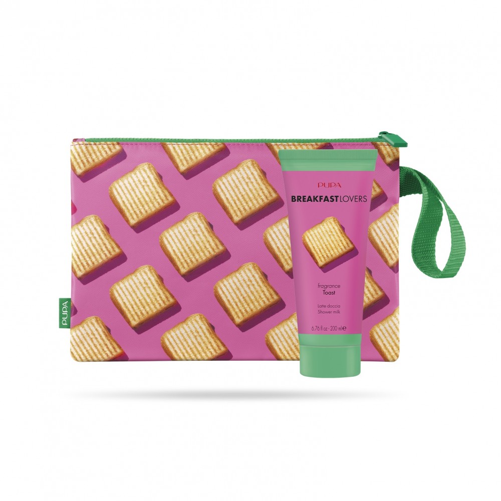 Pupa Breakfast Lovers Latte Doccia + Pochette 04 Toast 