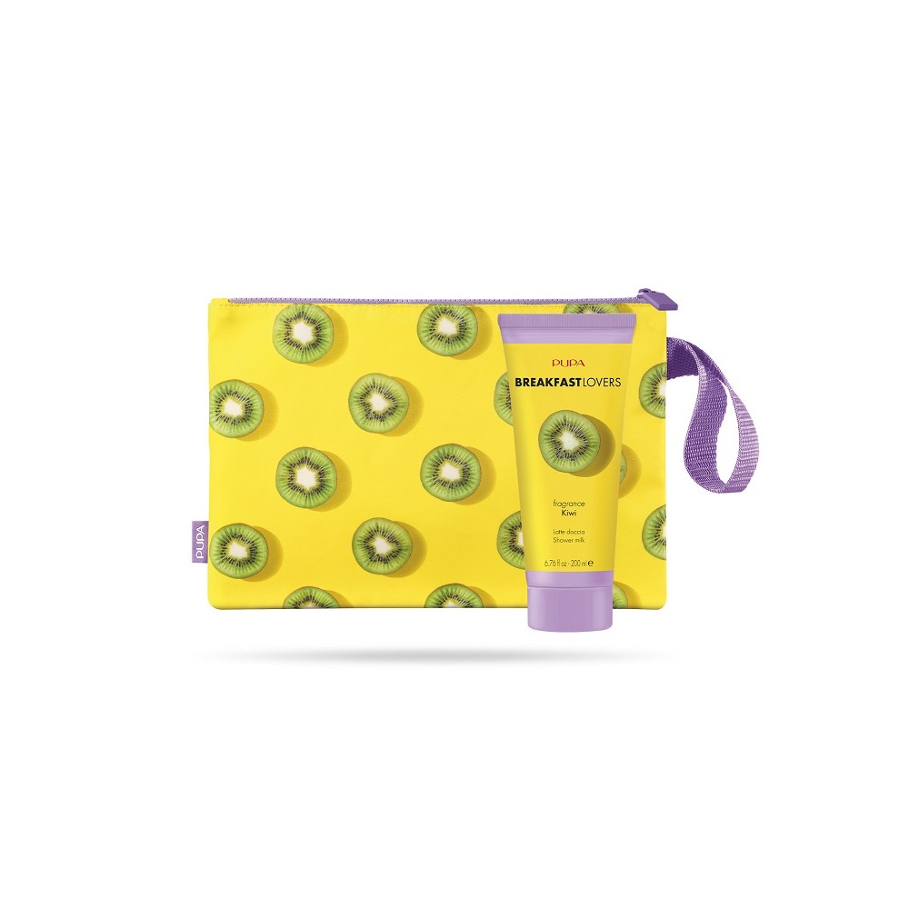Pupa Breakfast Lovers Latte Doccia + Pochette 05 Kiwi 