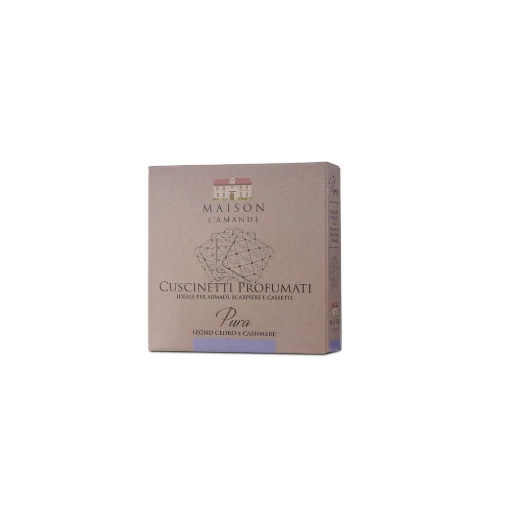 L'Amande Maison Pura Tris Cuscinetti Profumati 