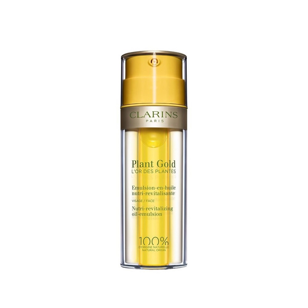 Clarins Plant Gold Fluido In Olio Viso Nutriente Rivitalizzante 35 ml 