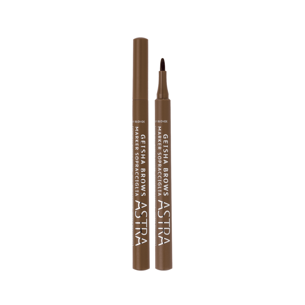 Astra Geisha Brows Marker Pennarello Sopracciglia - 01 Blonde 