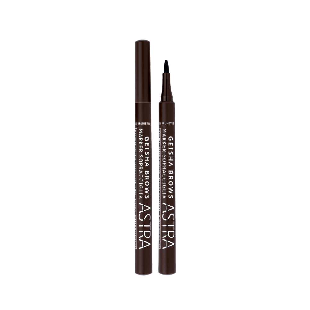 Astra Geisha Brows Marker Pennarello Sopracciglia - 03 Brunette 