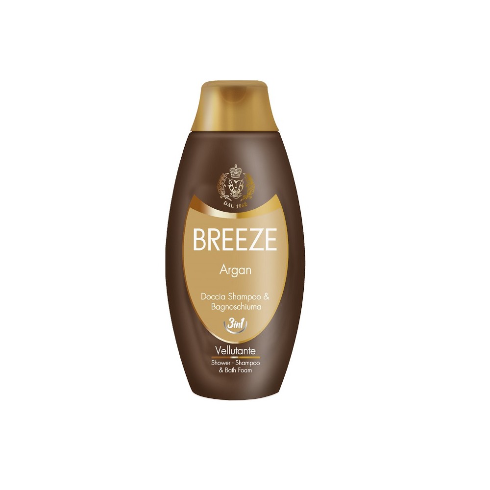 Breeze Argan Bagno Doccia Shampoo Vellutante 400 ml 