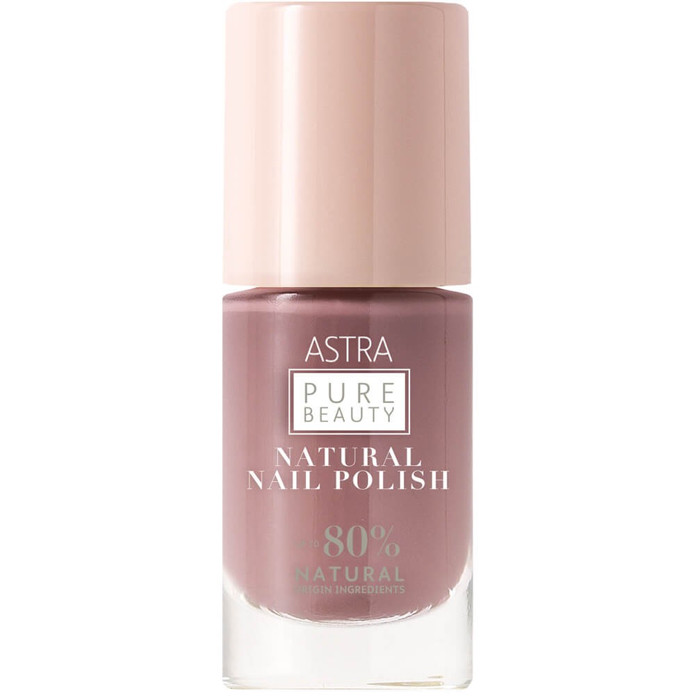 Astra Pure Beauty Natural Nail Polish - 004 Grand Plum 