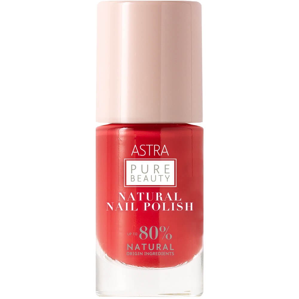 Astra Pure Beauty Natural Nail Polish - 012 Coralize 