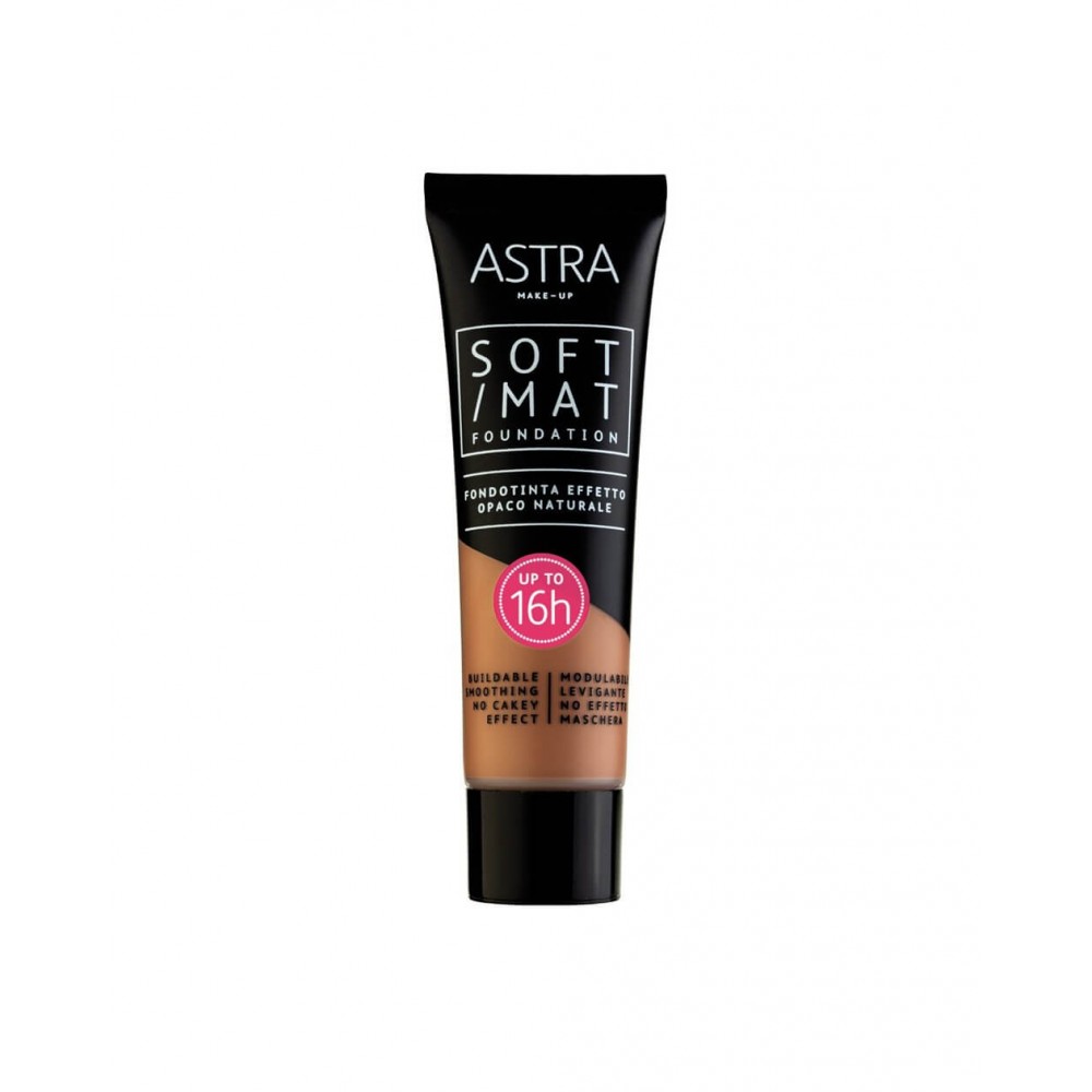 Astra Soft Mat Foundation Fondotinta Opaco 08 Choco 