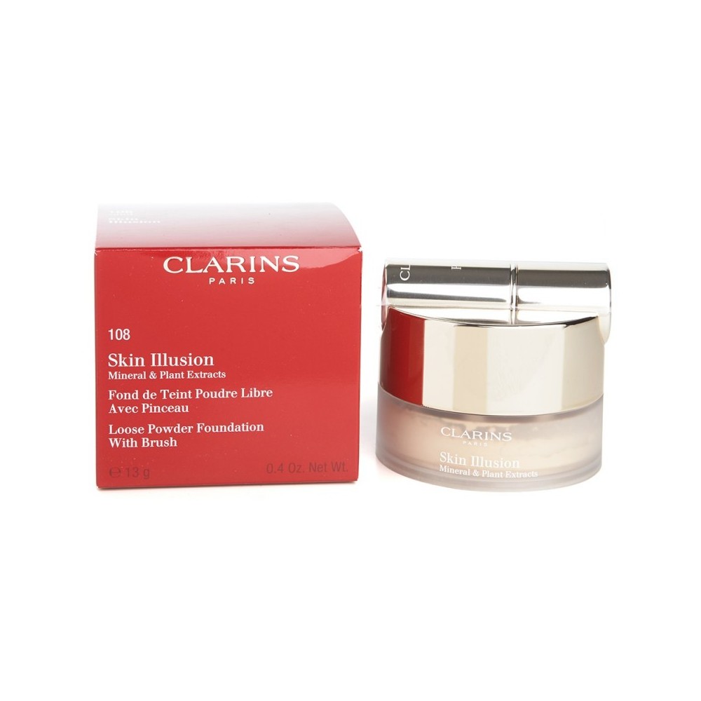 Clarins Skin Illusion Loose Powder Foundation - 107 Beige 
