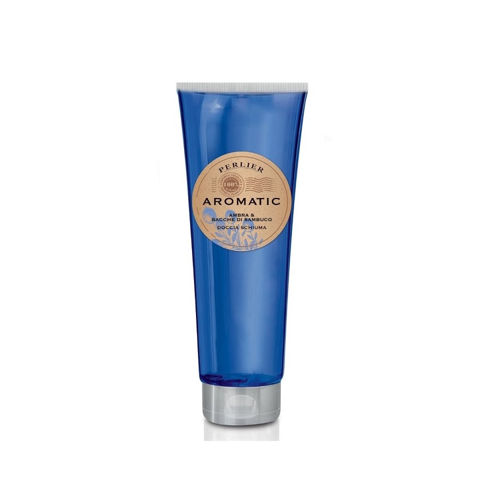 Perlier Aromatic Doccia Schiuma Ambra E Bacche Di Sambuco 250 ml 