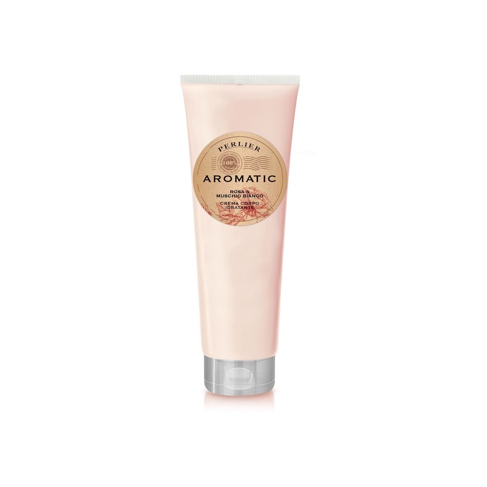 Perlier Aromatic Crema Idratante Corpo Rosa E Muschio Bianco 250 ml 