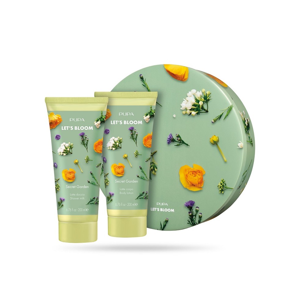 Pupa Let's Bloom Kit Latte Doccia + Latte Corpo - 003 Secret Garden 