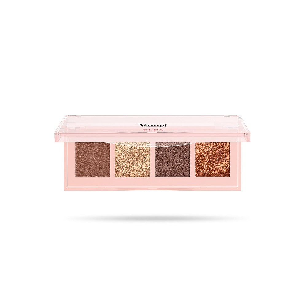 Pupa Vamp! Palette 4 Ombretti - 002 Gold Bronze 