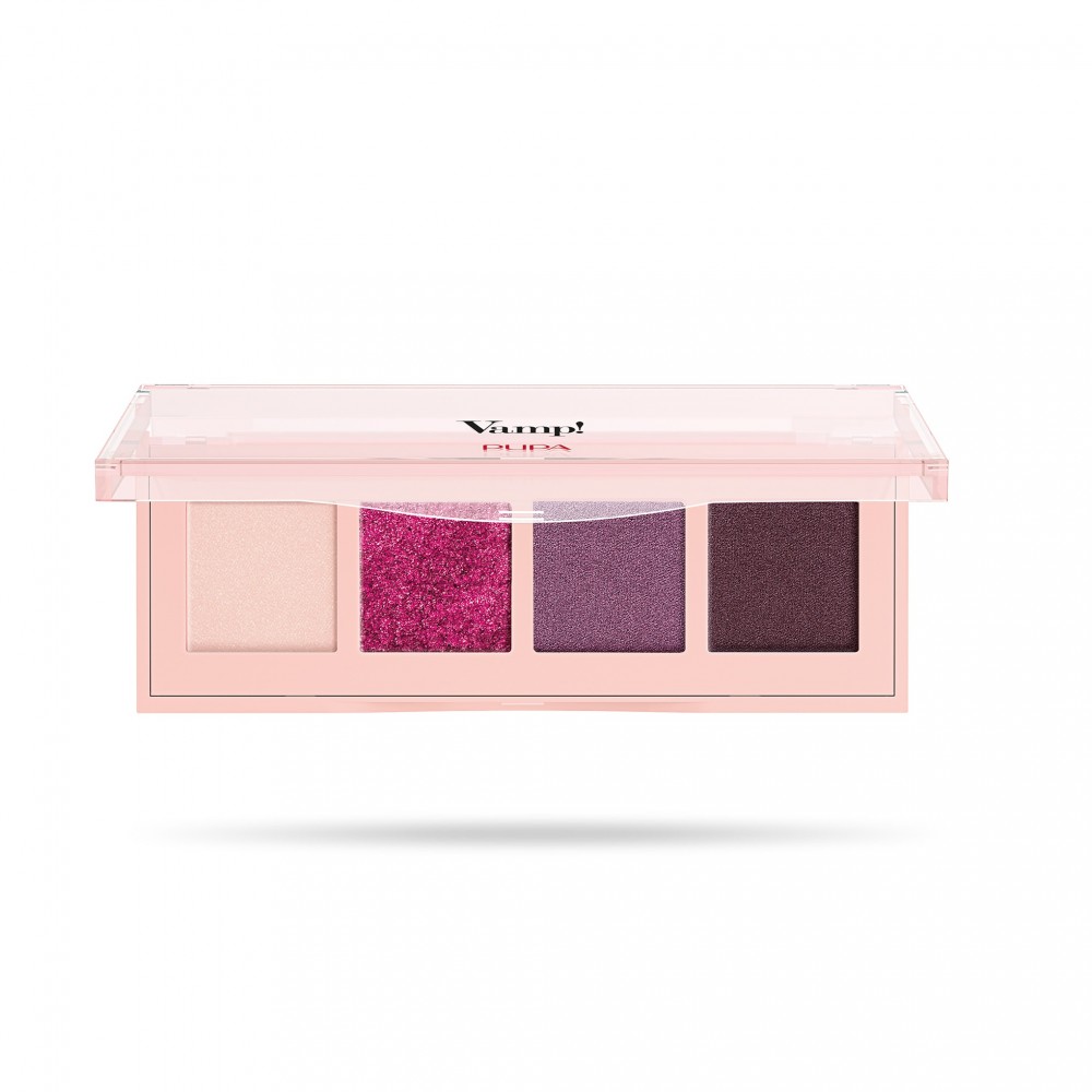 Pupa Vamp! Palette 4 Ombretti - 004 Vibrant Plum 
